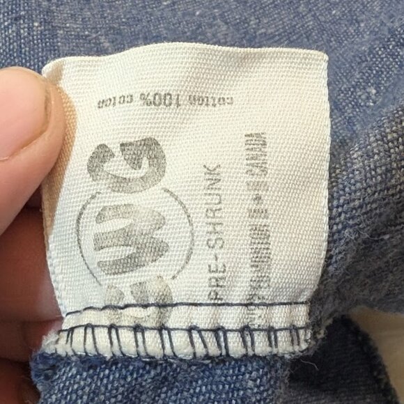 Vintage GWG Denim Pearl Snap Western Shirt - Picture 3 of 13